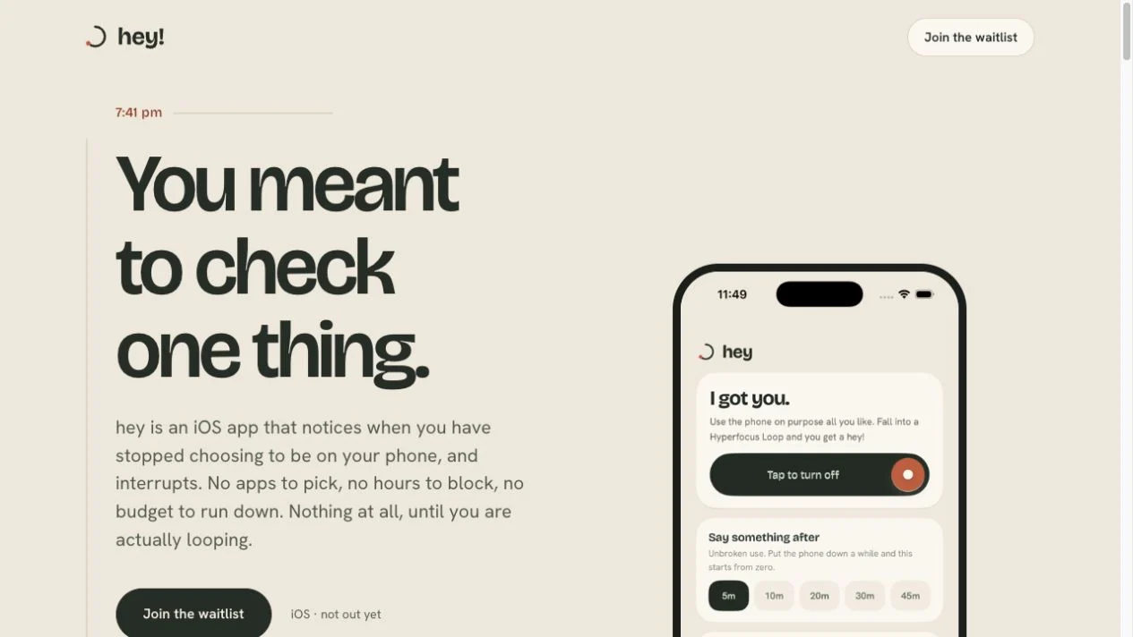hey! public website